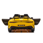 Elektrické autíčko Mercedes-Benz GT63 AMG - dvojmiestne, žlté